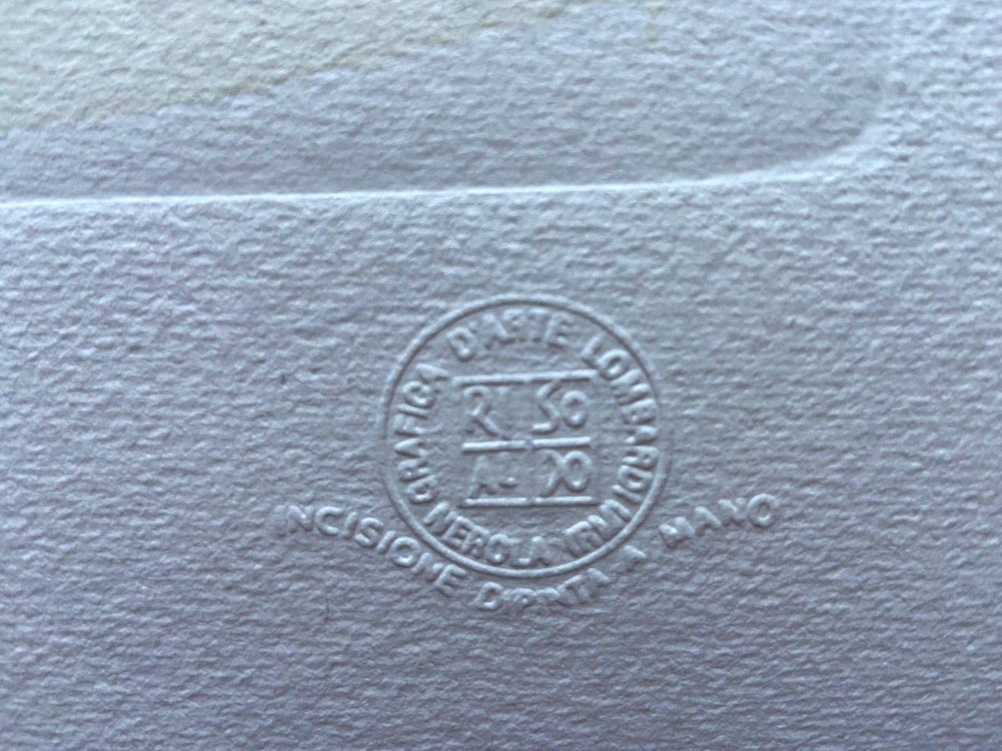 Aldo Riso ''Tricase Porto'' Inc. Hand Painted 60X80 According To Law