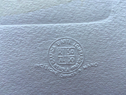 Aldo Riso ''Tricase Porto'' Inc. Hand Painted 60X80 According To Law