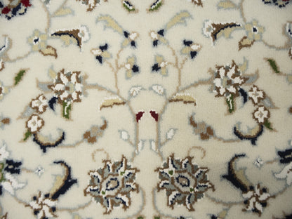 Indo-Nain Oriental Runner Rug All-Over Floral