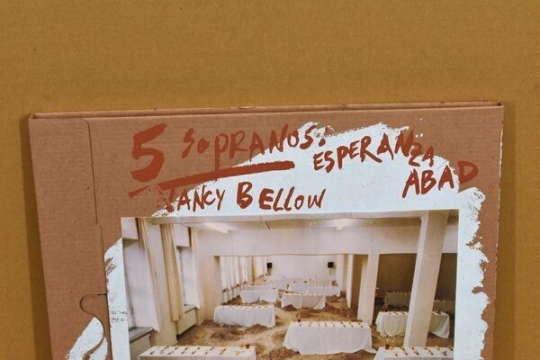 Slipcase Wolf Vostell FLUXUS OOERA 2 LP Set 1984 Multhipla Records Silk Screen