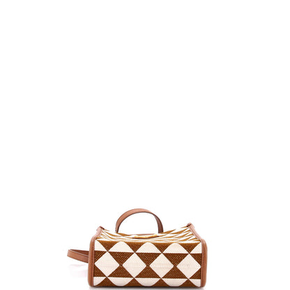 Prada Symbole Shopper Tote Jacquard Mini