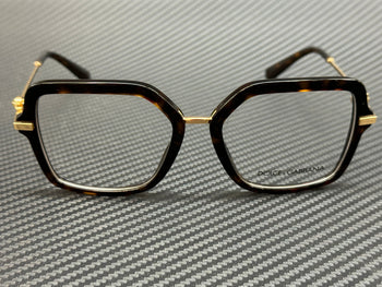 Dolce & Gabbana Dg3396 502 Brown Havana Women'S