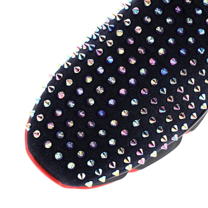 Christian Louboutin Men'S Spike Sock Sneakers Spiked Neoprene