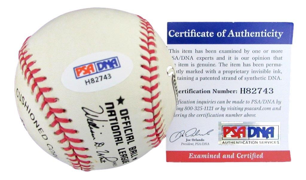 Willie Mays Hof Autographed Onl Baseball San