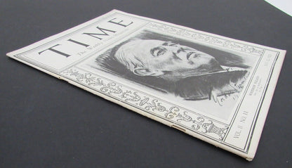 Time Magazine Vol Ii No 11 November 12, 1923 Woodrow Wilson 183261