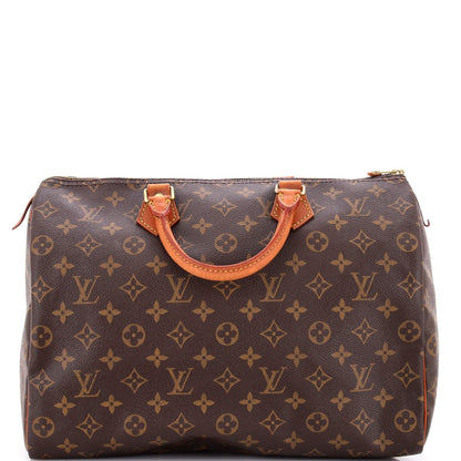 Louis Vuitton Speedy Handbag Monogram Canvas 35