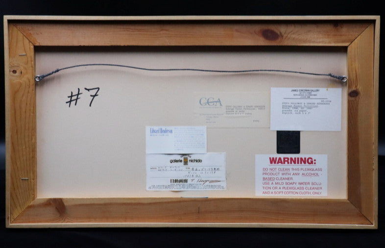 Steve Galloway & Edward Henderson Signed Original Painting Gouache On Paper 1986