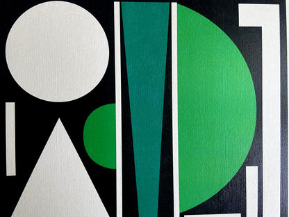 Auguste Herbin Lithograph Coa Numbered Stamped Certified 180 Ex