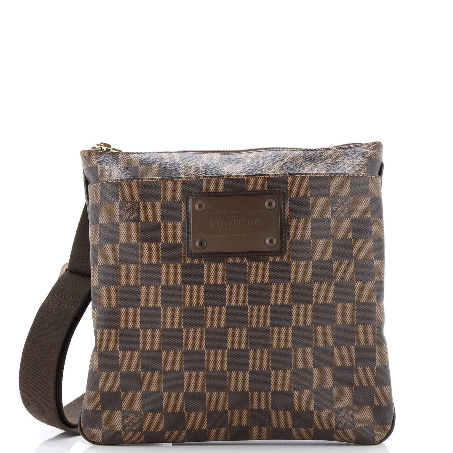 Louis Vuitton Brooklyn Pochette Plate Damier