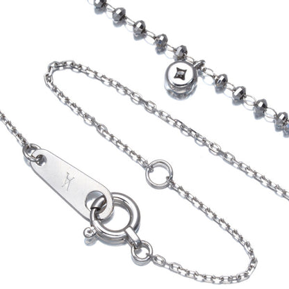 Vendome Necklace Diamond Cut Ball Bead 18K 750