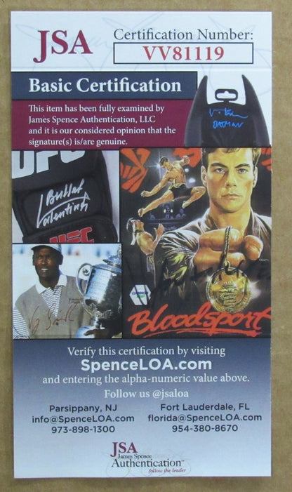 Chevy Chase Signed/Auto "Caddy Shack" Pin Flag W/ Photos Framed Jsa 189733