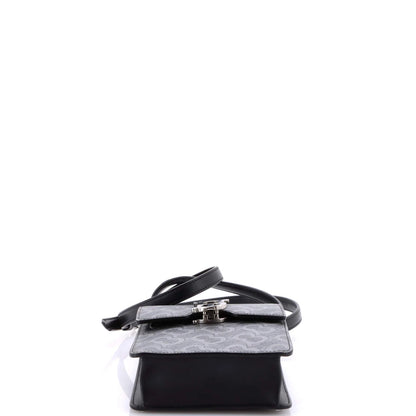 Burberry Tb Robin Crossbody Pouch Monogram E-Canvas Mini