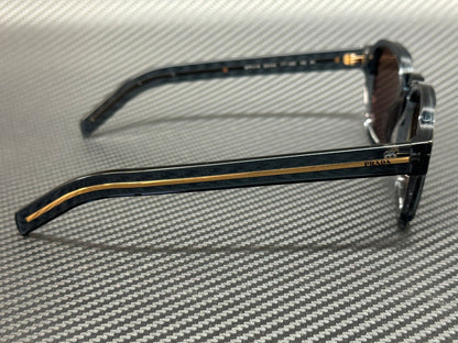 PRADA PR A16S 17T05D Transparent Blue Brown