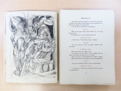 Paul Claudel L'Annonce Faite  Marie 1950 1St Edition Tremois Illustrations