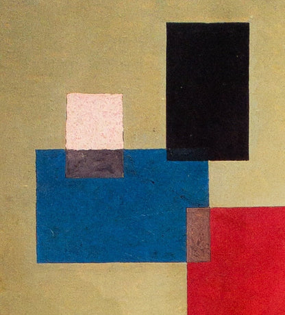 Wassily Kandinsky "Thirteen Rectangles" Vintage