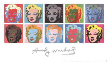 Andy Warhol Ten Marilyns 