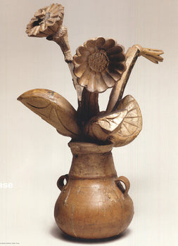 Pablo Picasso Flowers In Vase 