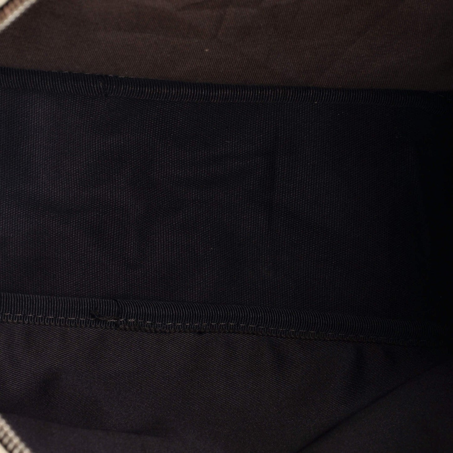 Gucci Front Zip Camera Bag Gg Coated Canvas Large