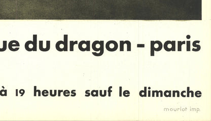 John James Audubon American Flamingo " Lithograph Modernism Par