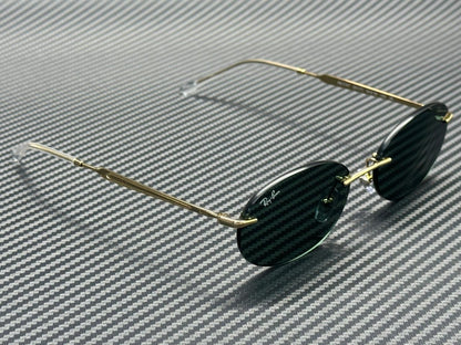 RAY BAN RB3767 001 71 Gold Dark Green Unisex 54 mm Sunglasses