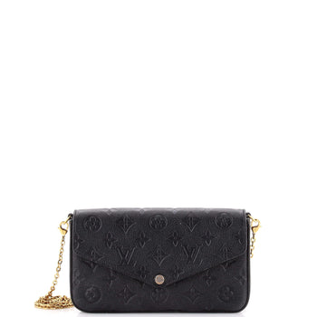 Louis Vuitton Felicie Pochette Monogram Empreinte Leather