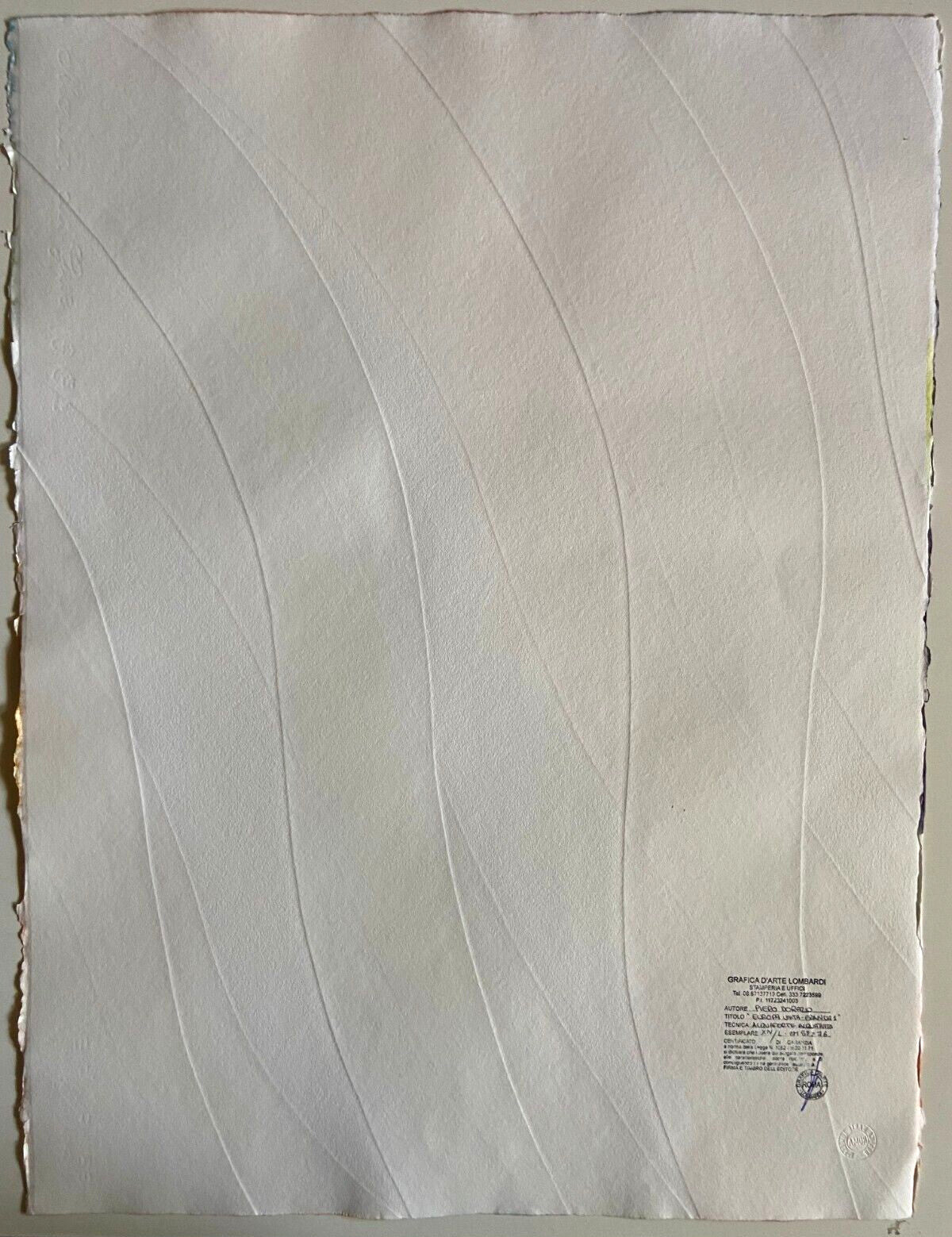 Piero Dorazio Etching Hand Signed Numbered - Achille Perilli