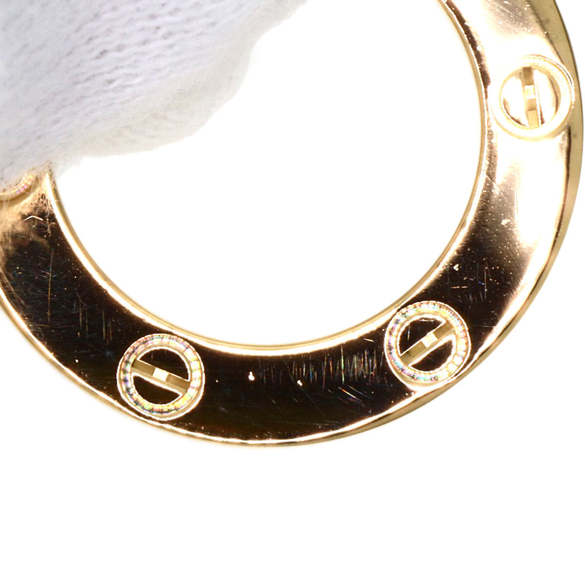 Cartier   Necklace Love Circle K18 Yellow Gold
