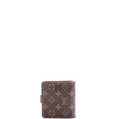 Louis Vuitton Compact Zippe Wallet Monogram Canvas
