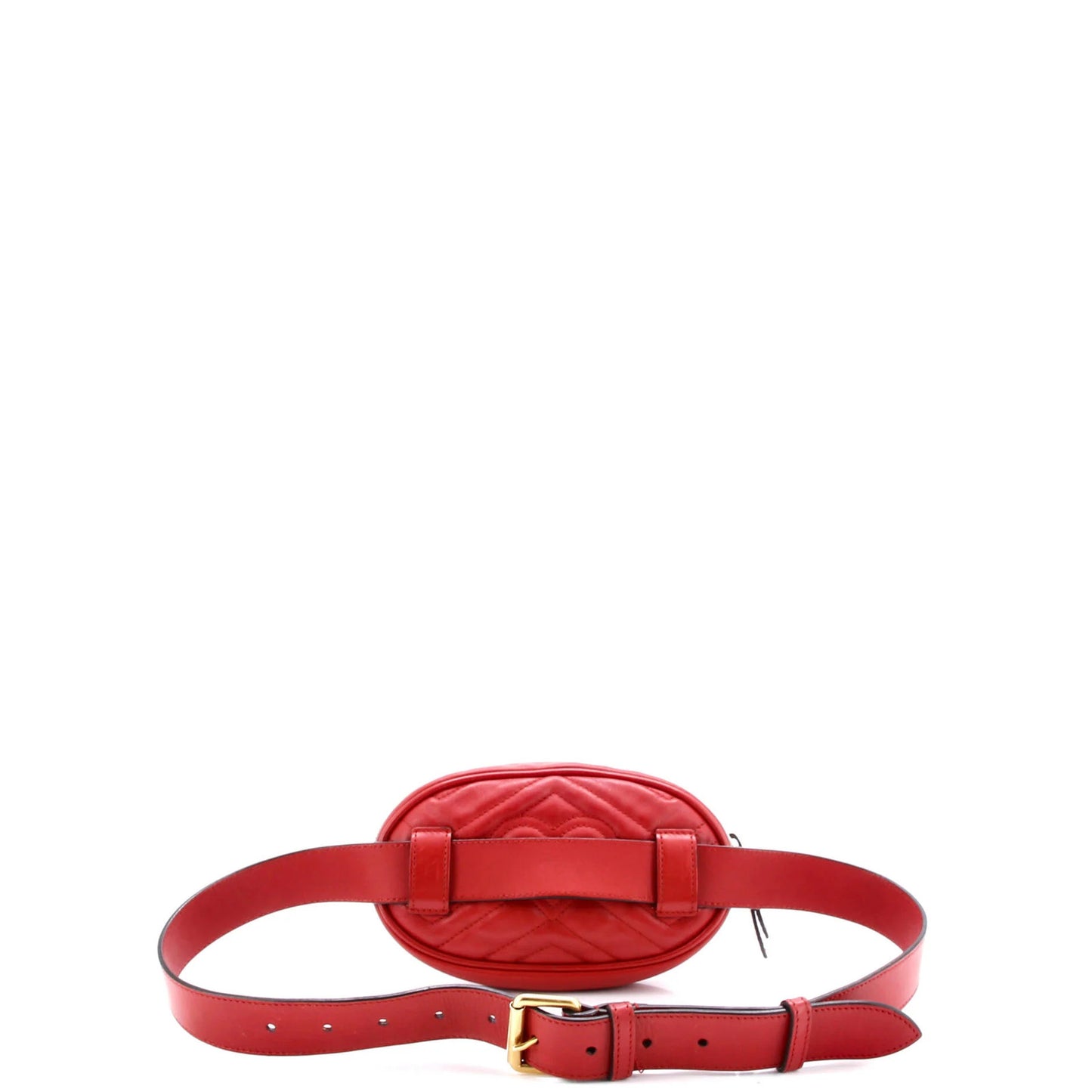 Gucci Gg Marmont Belt Bag Matelasse Leather
