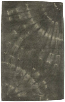Hand-Tufted Abstract Tie-Dye Design Rug Modern