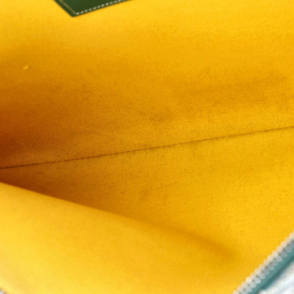 Goyard Senat Zip Pouch Coated Canvas Mm