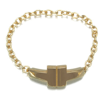 Tiffany&Co. Ring Tiffany T Chain Pinky Us2.75-3 18K 750 Yellow Gold