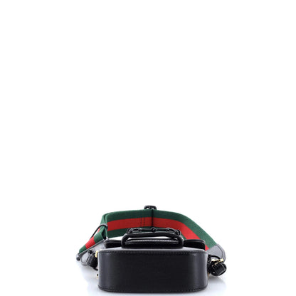 Gucci Horsebit 1955 Flap Wallet With Strap Leather