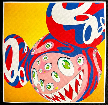 Takashi Murakami Lithograph Mori Art Museum Coa