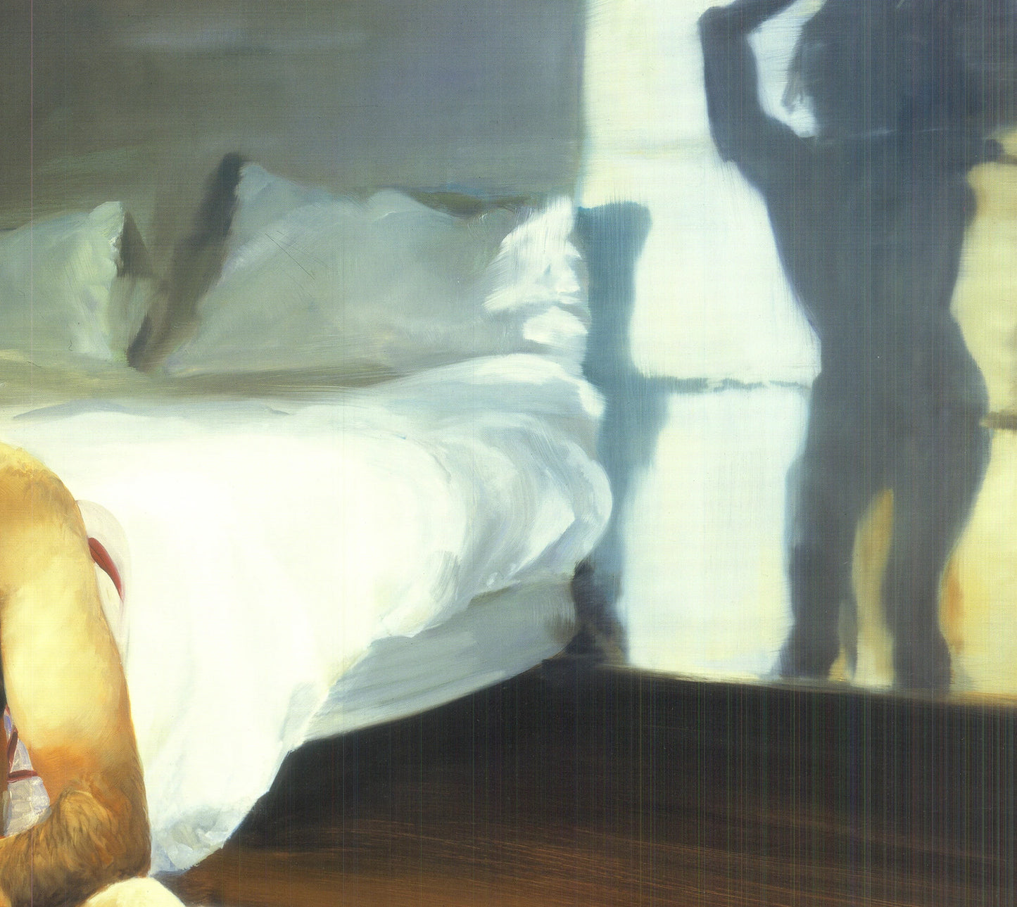 Eric Fischl The Bed The Chair Dancing Watching " Offset Lithograph