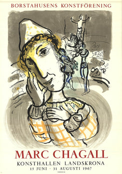 Marc Chagall Circus With Yellow Clown 