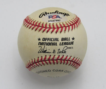 Dolph Camilli Signed/Inscribed Onl Baseball Brooklyn Dodgers Psa/Dna 191722