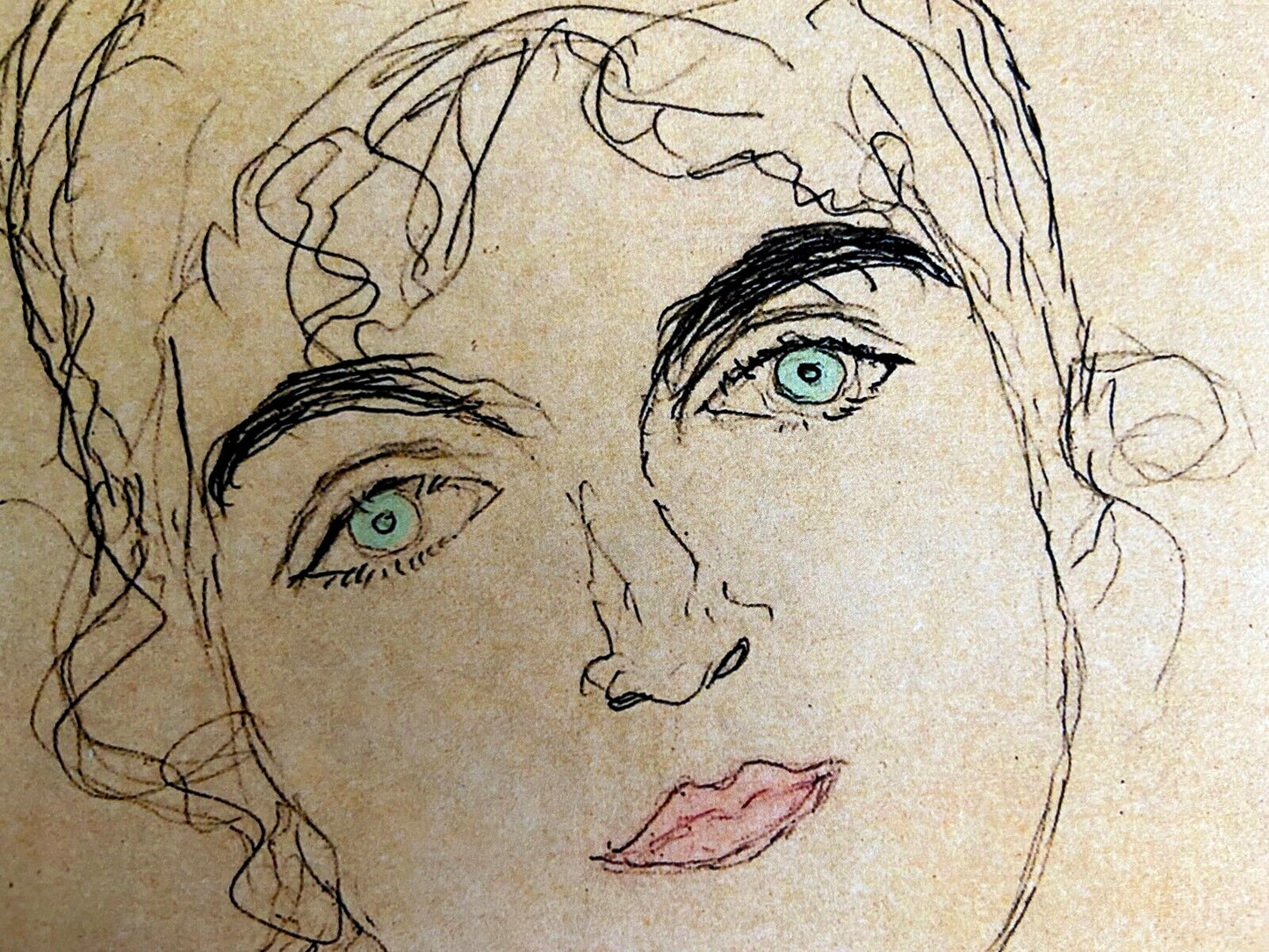 Gustav Klimt Lithograph Signed Numbered By Hand - Paul Klee - Amedeo Modigliani