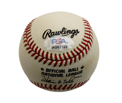 Richie Ashburn Hof Signed/Auto Onl Baseball