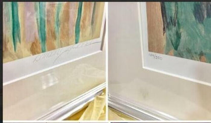 Barbara A Wood (American) Original Silkscreen Art Print Signed Limited Edition