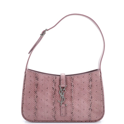 Saint Laurent Le 5 A 7 Hobo Snakeskin Small