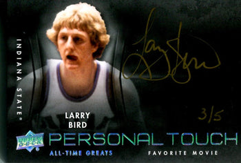 Larry Bird 2012 Upper Deck All-Time Greats