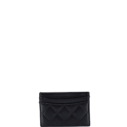 Chanel Classic Card Holder Quilted Lambskin