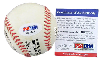 Willie Mays Hof Autographed Onl Baseball San
