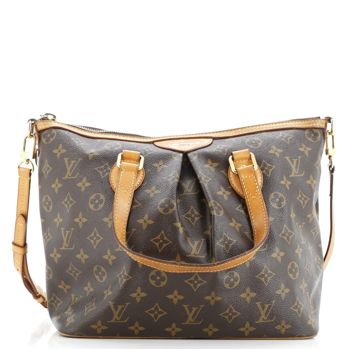 Louis Vuitton Palermo Handbag Monogram Canvas Pm