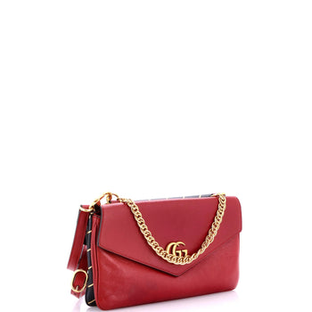 Gucci Thiara Double Shoulder Bag Printed Leather Medium