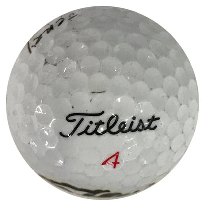 Jerry Rice Autographed Titleist 4 Golf Ball