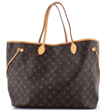 Louis Vuitton Neverfull Tote Monogram Canvas Gm