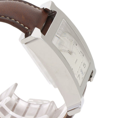 Hermes H Watch Watches Hh2.810 Stainless Steel/Leather