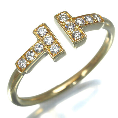 Tiffany&Co. Ring Diamond Tiffany T Wire Us5 18K